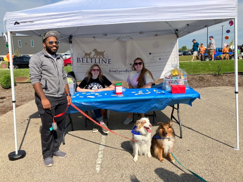 BAH staff at a community event